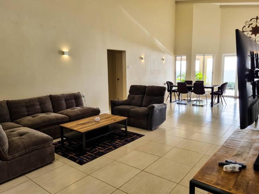 Villa With Pool And Sea View Fontein Exteriör bild